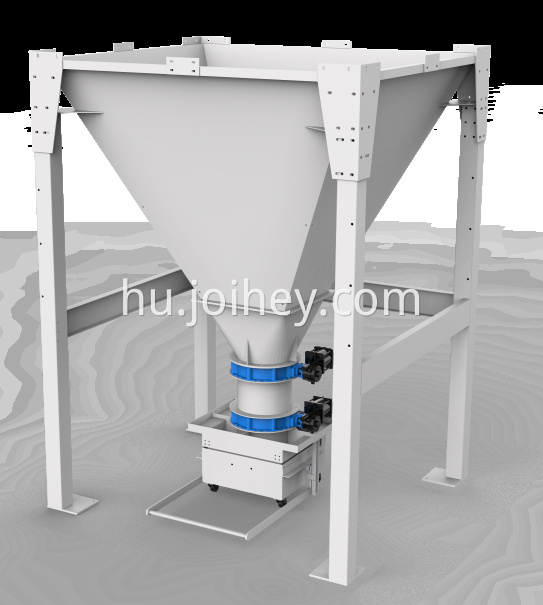 Dust collector locks air and unloads dust